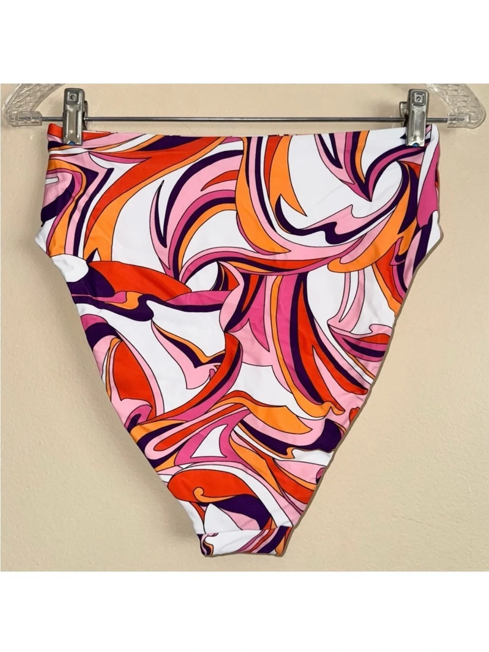 Express Body Contour Swim Bottoms Swirl Design Size M NEW!